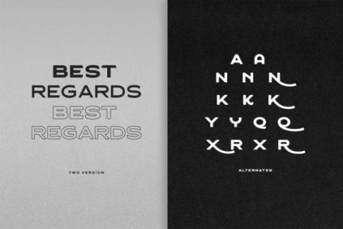 Asterone Sans Serif Font 4
