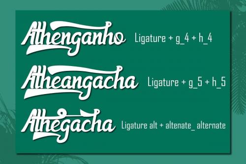 Athena Font 5