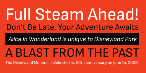 Attractive Font Family 3