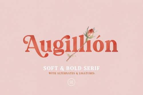 Augillion Serif Font 1