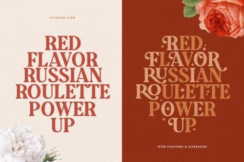 Augillion Serif Font 4