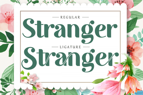 Autolinker Fancy Ligature Font 2