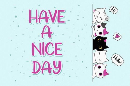 Baby Sparkle Display Font 2