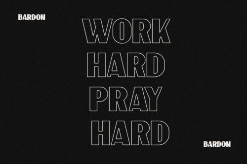 Bardon Font Family 3