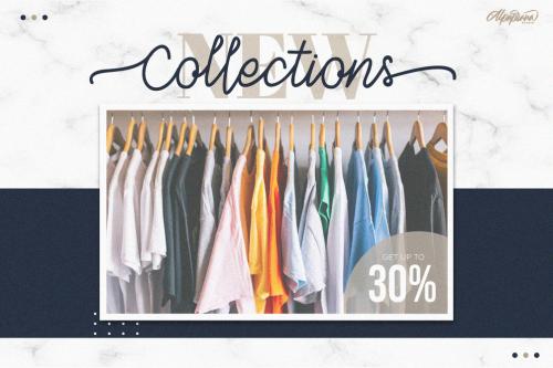 Barley Monoline Calligraphy Font 3