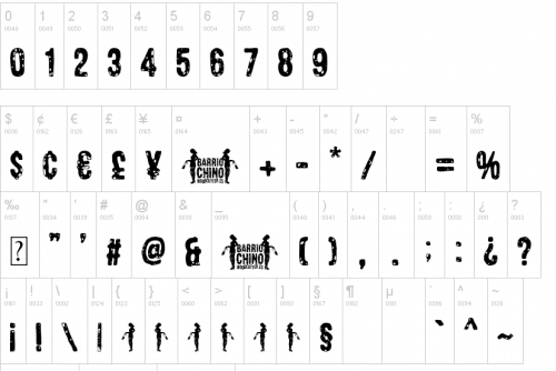 Barrio Chino Font 3