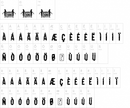 Barrio Chino Font 4