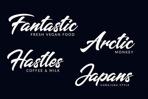 Batoshi Brush Font 3