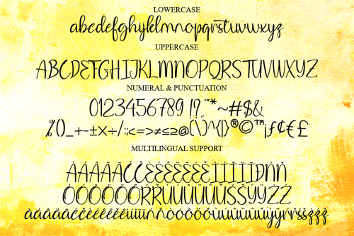 Be Hodakga Modern Script Font 8