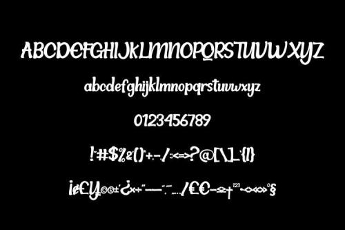 Beatgh Bold Script Font 6