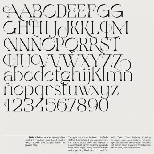 Belle de Mai Font Family 2