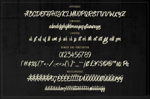 Bellsmore Brush Font 17