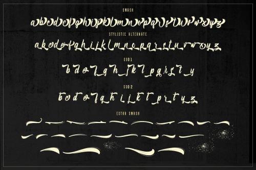 Bellsmore Brush Font 18