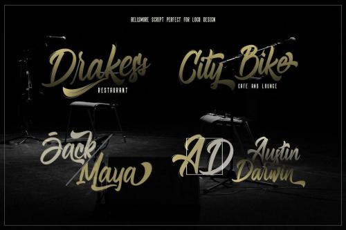 Bellsmore Brush Font 5