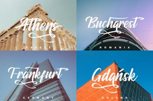 Blandis Brush Font 8