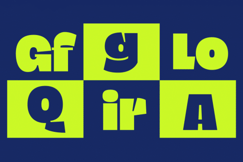 Blogh Display Font 2