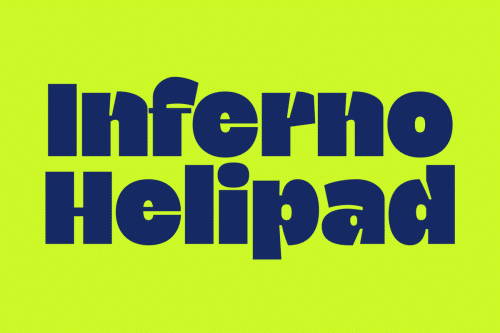 Blogh Display Font 6