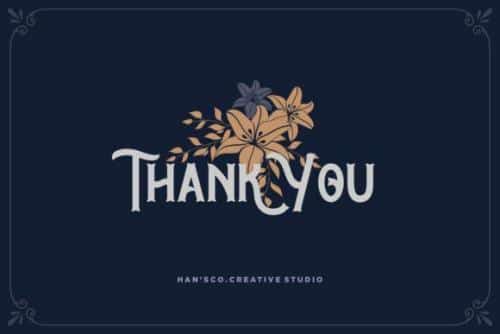Blue Spirits Display Font 12