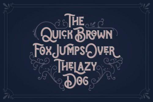 Blue Spirits Display Font 2