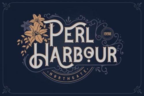 Blue Spirits Display Font 4