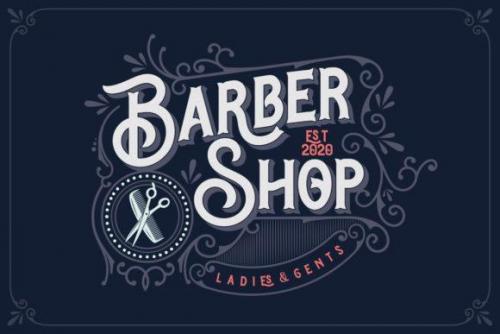 Blue Spirits Display Font 6