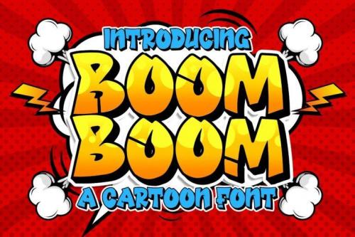 Boom Boom Font 1