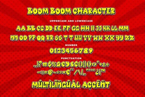 Boom Boom Font 7