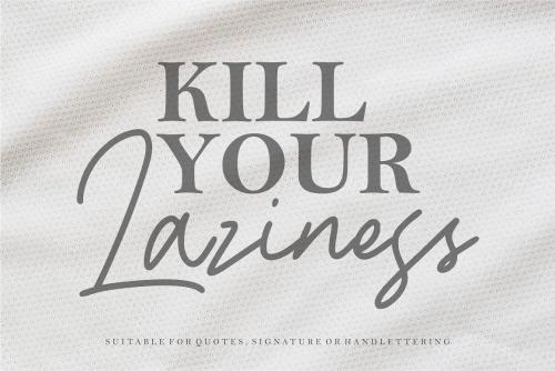 Boss Signature Font 5