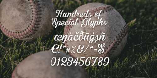 Brannboll Ny Script Font 9