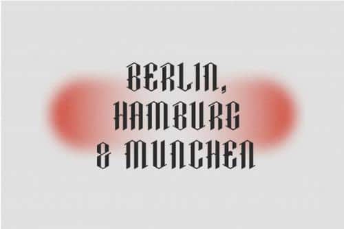 Brecha Blackletter Display Font 2