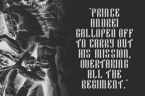 Brecha Blackletter Display Font 5