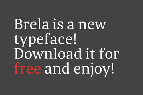 Brela Typeface 1