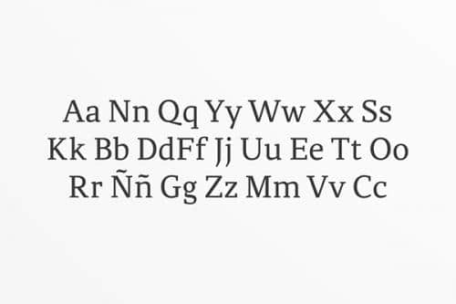 Brela Typeface 2