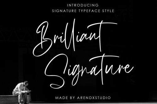 Brilliant Handwritten Font 1