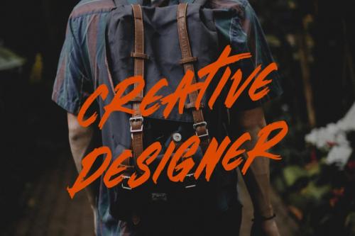 Brotherhod Brush Font 1