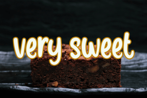 Brownie Cake Display Font 2