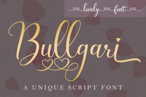 Bullgari Font 1