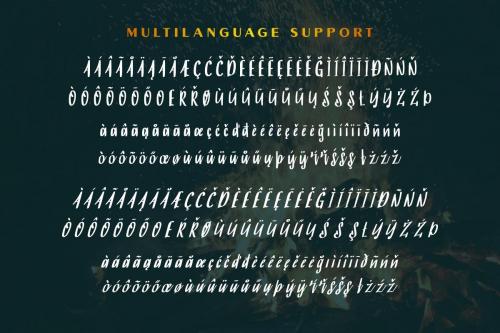 BurningSun Marker Script Font 4