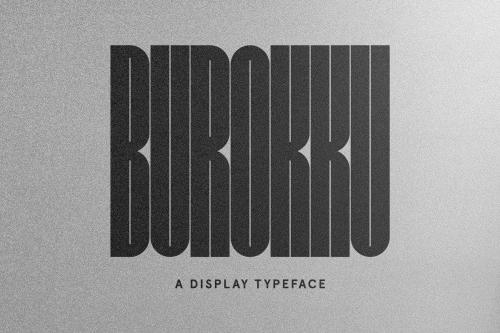 Burokku Typeface