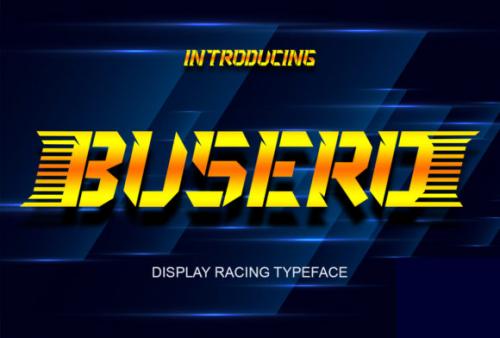 Busero Font 1