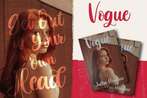 Butterfly Calligraphy Font 5