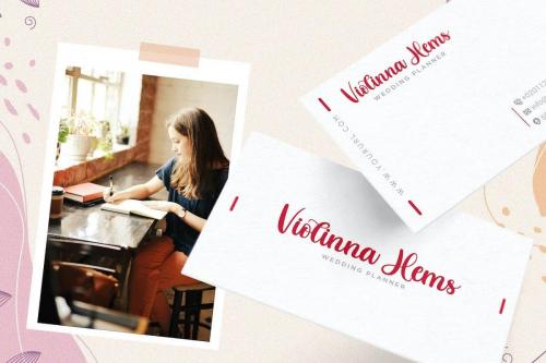 Butterfly Calligraphy Font 7