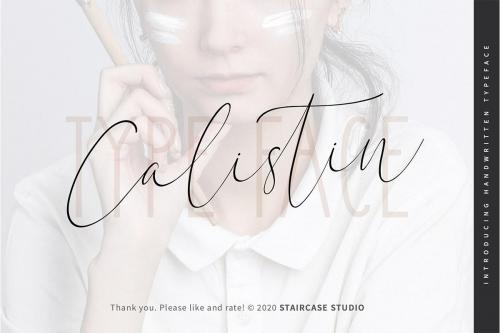 Calistin Font 1