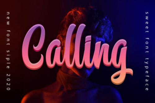 Calling Font