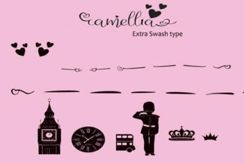 Camellia Font 3