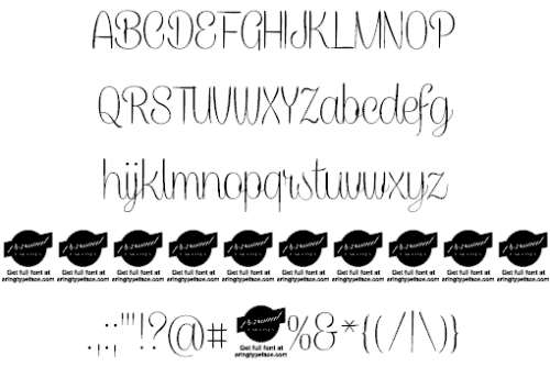 Caneletter Script Font 2