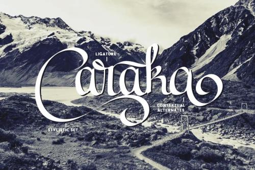 Caraka Script Font 3