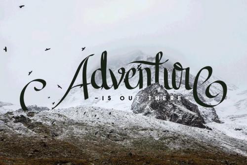 Caraka Script Font 4