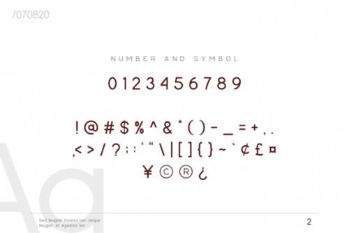 Cartica Sans Serif Font 7