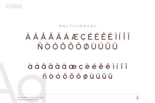 Cartica Sans Serif Font 8